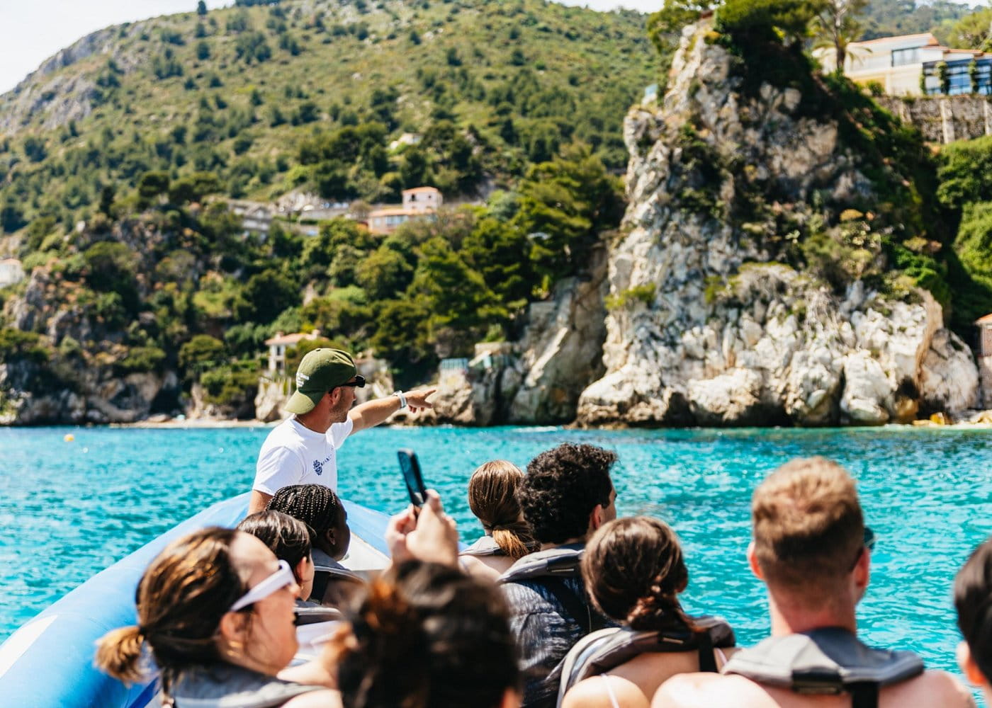 Halbtägige Bootstour zu den Mala-Höhlen mit Stopp in Villefranche (ab Nizza)