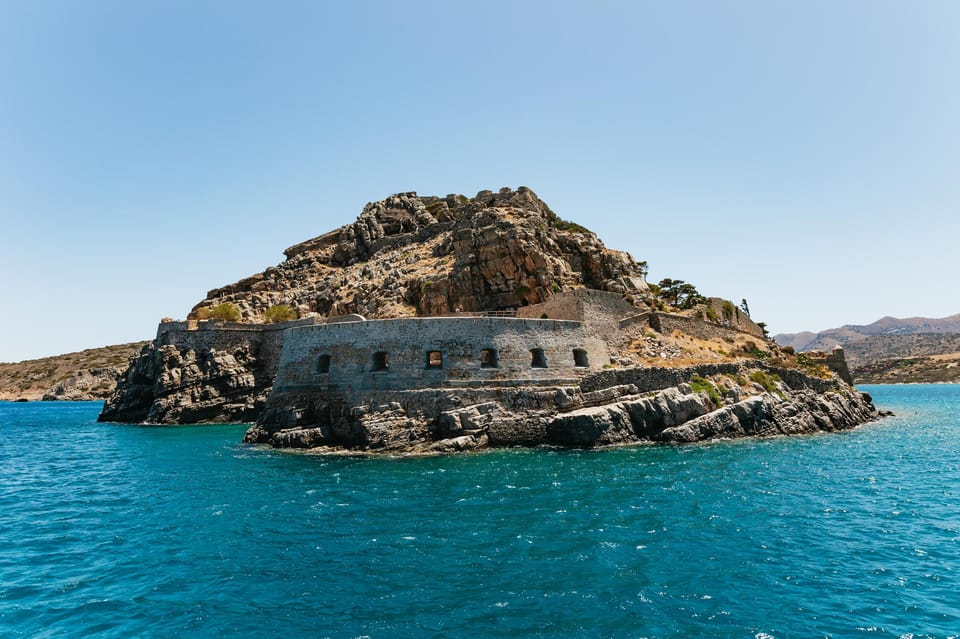 Bootsfahrt nach Spinalonga mit Badestopp (Agios Nikolaos)