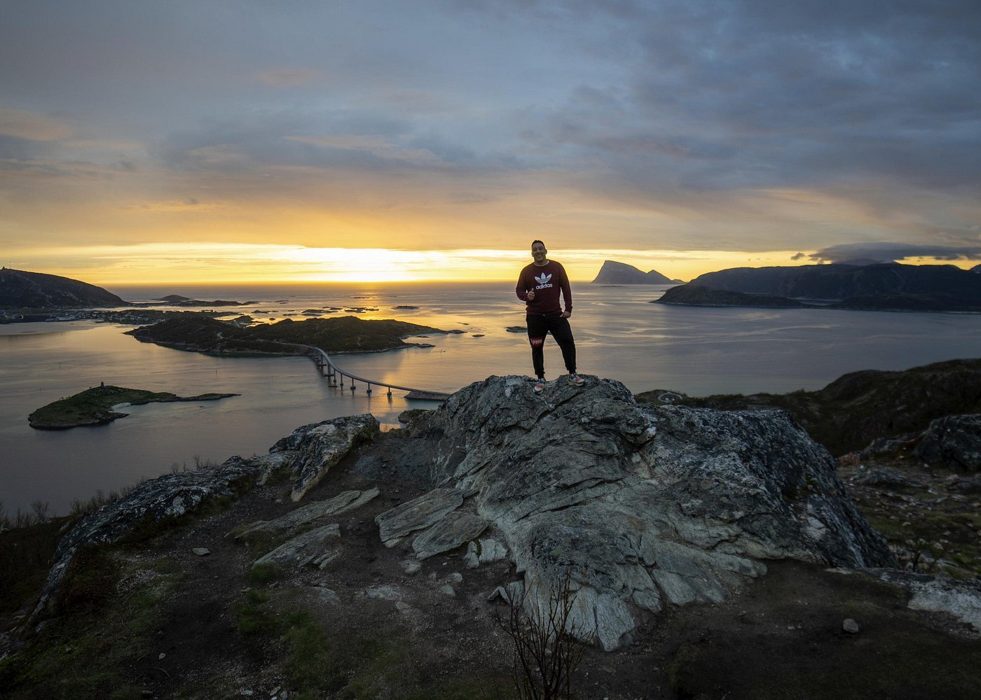 Bootsfahrt unter der Mitternachtssonne in Tromsø