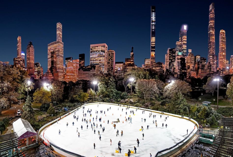 Eislaufen am Wollman Rink im Central Park
