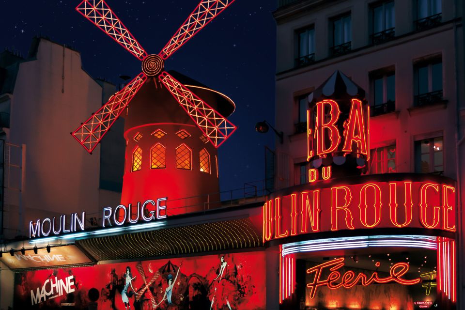 Moulin Rouge: Varieté-Show mit Champagner