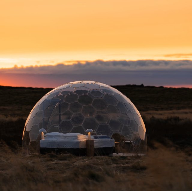 Übernachtung im Aurora Igloo unter dem Sternenhimmel