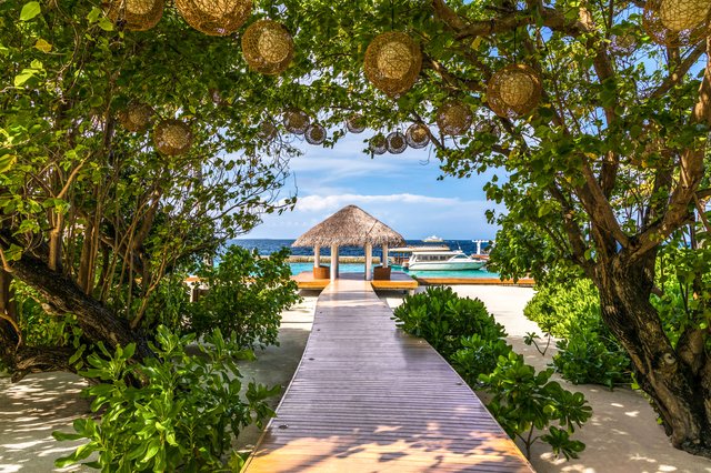 Dein Rückzugsort auf den Malediven: Wähle zwischen einer Beach oder Water Villa (beide mit privatem Pool)